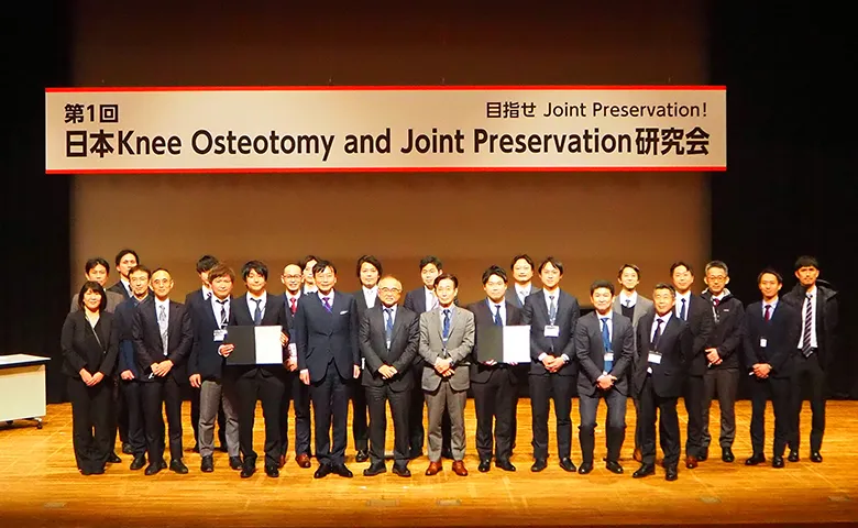 第1回JKOPS 優秀演者表彰式後 集合写真