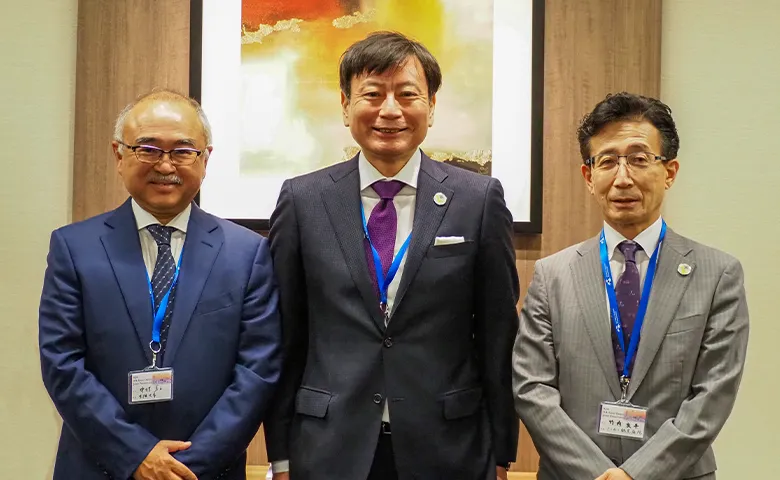 大阪保健医療大学中村憲正先生・東京女子医科大学　岡崎賢先生・横浜石心会病院竹内良平先生