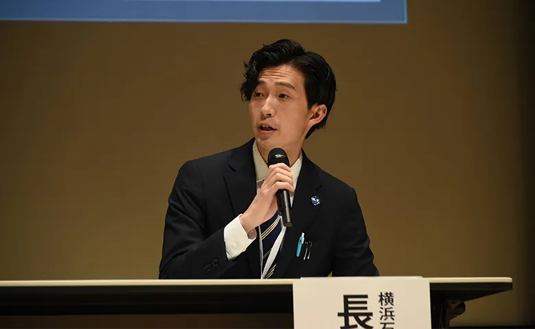 パネルディスカッション1　リハビリテーション科　長嶋遼　理学療法士
